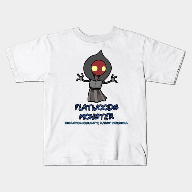 Compendium of Arcane Beasts and Critters - Flatwoods Monster Kids T-Shirt by taShepard